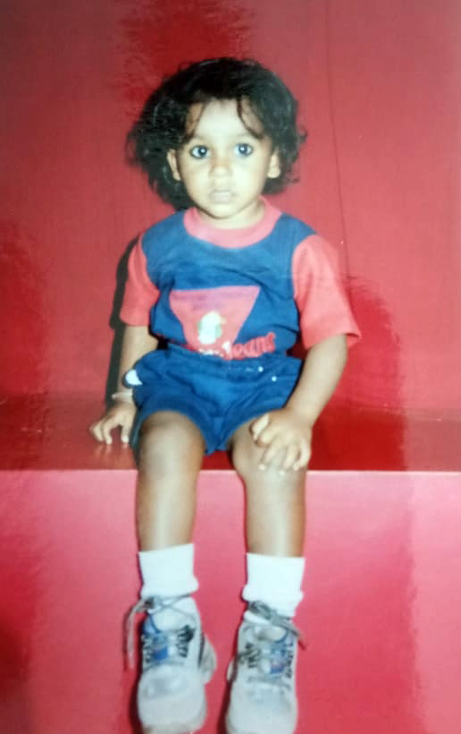 my childhood pic shubham - Shubham Tiwari
